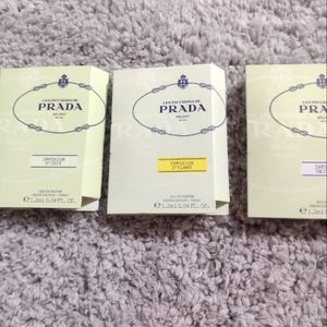 3 Prada Eau de Perfum Samples